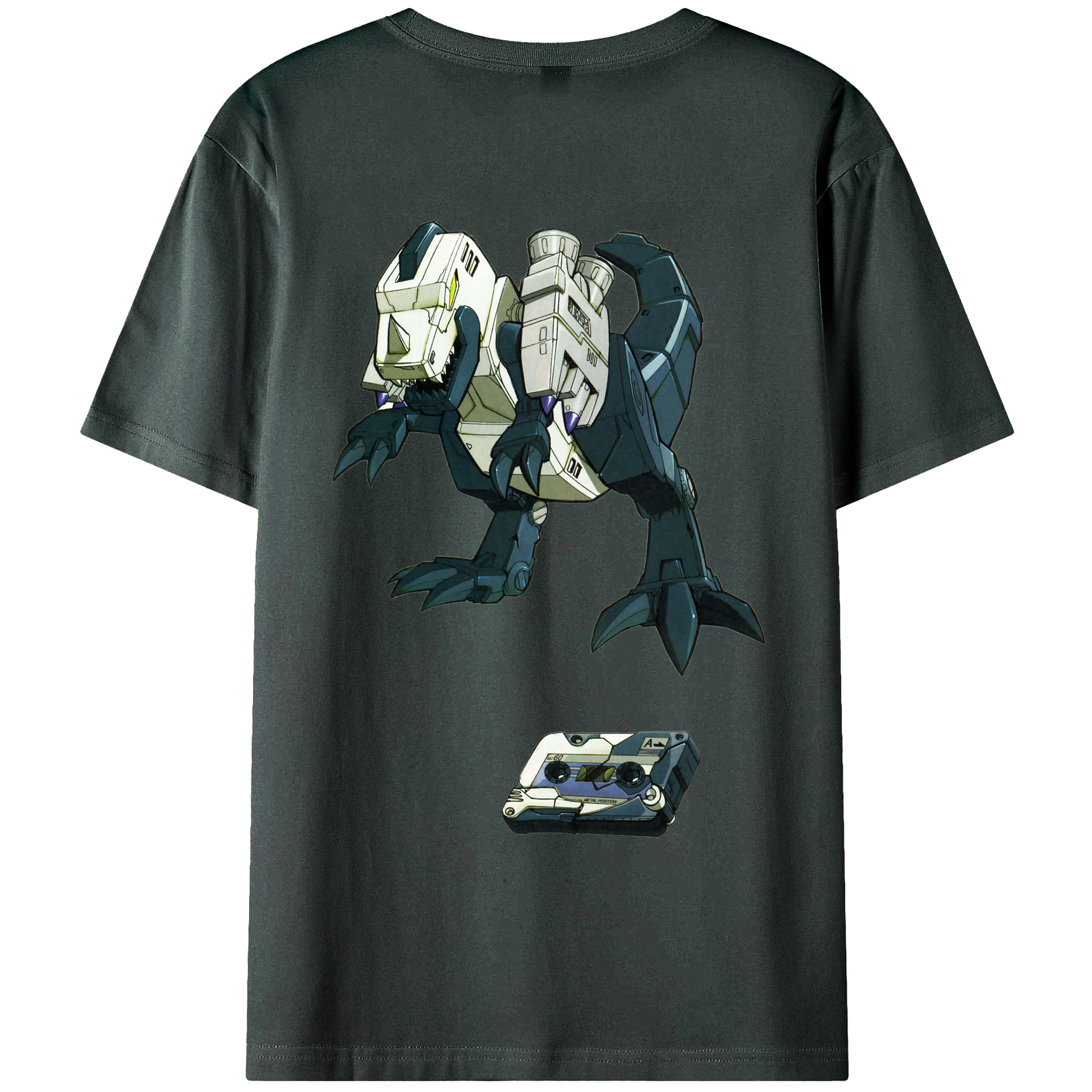 （画像用）  綿100％ メンズ半袖Tシャツ（バックプリント） 通気性